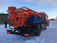 Комбинированная дорожная машина на базе шасси КАМАЗ-53605