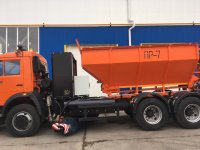 Комбинированная дорожная машина на базе шасси КАМАЗ-65115