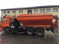Комбинированная дорожная машина на базе шасси КАМАЗ-65115