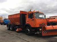 Комбинированная дорожная машина на базе шасси КАМАЗ-65115