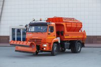 Комбинированная дорожная машина на базе самосвала КАМАЗ-53605