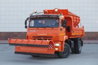 Комбинированная дорожная машина на базе самосвала КАМАЗ-53605