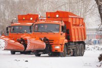 Комбинированная дорожная машина на базе самосвала КАМАЗ-65115