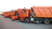 Комбинированная дорожная машина на базе самосвала КАМАЗ-6520