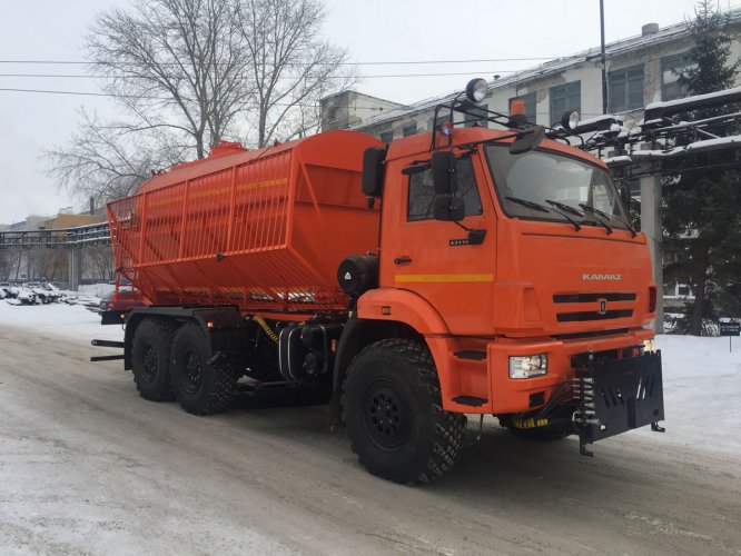 Поливомоечная машина на базе шасси КАМАЗ-43118