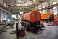 Поливомоечная машина на базе шасси КАМАЗ-6520