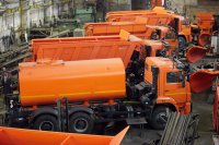 Поливомоечная машина на базе шасси КАМАЗ-6520