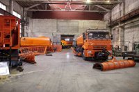 Поливомоечная машина на базе самосвала КАМАЗ-6520