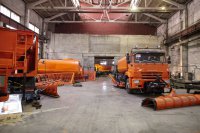 Поливомоечная машина на базе самосвала КАМАЗ-6520