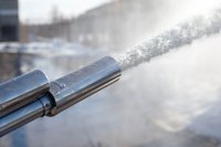 Автоцистерна для техводы с насосной установкой и оборудованием для орошения на базе  шасси КАМАЗ-6520