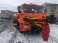 Щетка для мытья барьерных ограждений