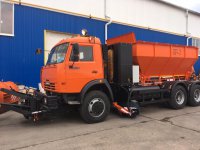 Комбинированная дорожная машина на базе шасси КАМАЗ-65115 с ГБО